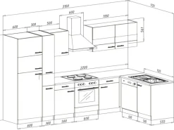 Respekta Winkelküche KBL310ESWS 310 cm Weiß-Eiche Sonoma Sägerau Nachbildung