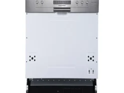 Respekta Winkelküche KBL310WGCGKEG 310 x 172 cm Grau-Weiß-Butcher Nussbaum