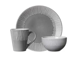 Ritzenhoff & Breker Banda Frühstücks-Set 18-teilig Grau