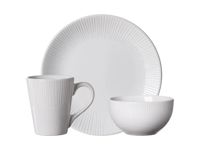 Ritzenhoff & Breker Banda Frühstücks-Set 18-teilig Weiß