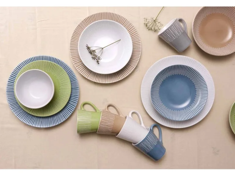 Ritzenhoff & Breker Banda Frühstücks-Set 18-teilig Weiß