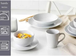 Ritzenhoff & Breker Banda Dessertteller 21 cm Weiß