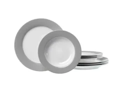 Ritzenhoff & Breker Doppio Tafelservice 8-teilig Grau