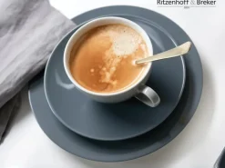 Ritzenhoff & Breker Doppio Kaffeeservice 12-teilig Anthrazit