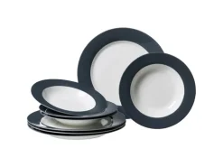 Ritzenhoff & Breker Doppio Tafelservice 8-teilig Anthrazit