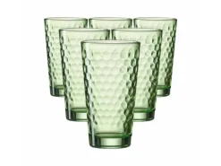 Ritzenhoff & Breker Favo Longdrinkgläser 400 ml 6er Set grün