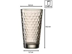 Ritzenhoff & Breker Favo Longdrinkgläser 400 ml 12er Set braun