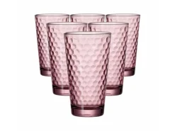 Ritzenhoff & Breker Favo Longdrinkgläser 400 ml 6er Set berry