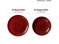 Ritzenhoff & Breker Gambia Tafel-Set 8-teilig