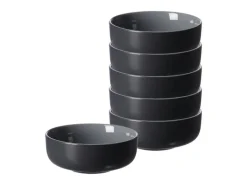 Ritzenhoff & Breker Jasper Müslischale 14 cm 6er Set Schwarz