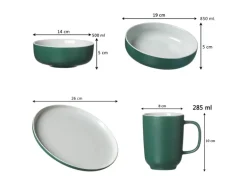 Ritzenhoff & Breker Jasper Kombiservice 16-teilig Grün