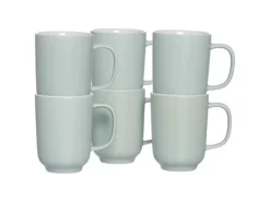 Ritzenhoff & Breker Jasper Kaffeebecher 285 ml 6er Set Mint