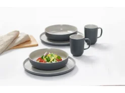 Ritzenhoff & Breker Jasper Kaffeebecher 285 ml 6er Set Grau