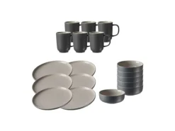 Ritzenhoff & Breker Jasper Frühstücks-Set 18-teilig Grau