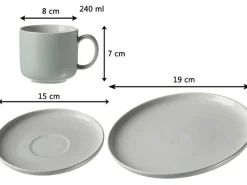Ritzenhoff & Breker Jasper Kaffeeservice 12-teilig Mint