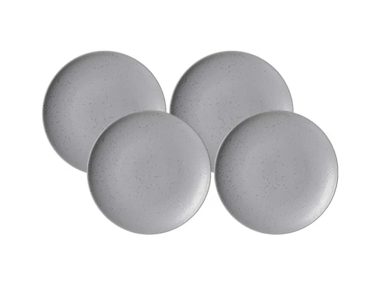 Ritzenhoff & Breker Kitwe Speiseteller 28 cm 4er Set Grau