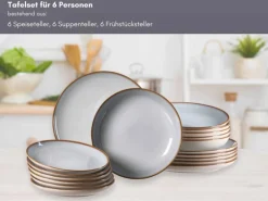 Ritzenhoff & Breker Portofino Teller-Set 18-teilig