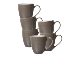 Ritzenhoff & Breker Suomi XXL Jumbobecher 550 ml 6er Set Taupe