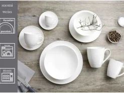 Ritzenhoff & Breker Suomi XXL Jumbobecher 550 ml 6er Set Cremeweiß