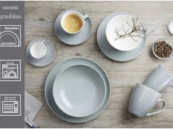 Ritzenhoff & Breker Suomi XXL Jumbobecher 550 ml 6er Set Graublau