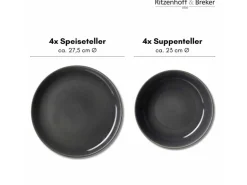 Ritzenhoff & Breker Toledo Tafel-Set 8-teilig
