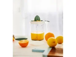 Rotho Back-Messbecher Loft 1,5 l Transparent Mistletoe Green