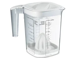 Rotho Back-Messbecher Loft 1,5 l Weiß-Transparent