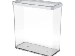 Rotho Dose Loft Premium Rechteckig 3,2 l Weiß-Transparent