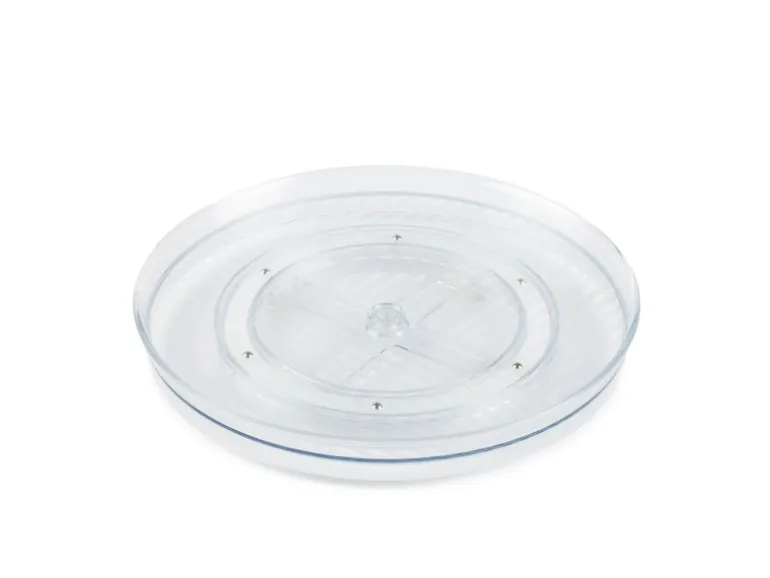 Rotho Drehteller Küchenorganizer Loft 3,2 cm Hoch Transparent