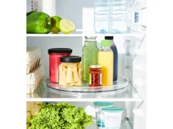 Rotho Drehteller Küchenorganizer Loft 3,2 cm Hoch Transparent