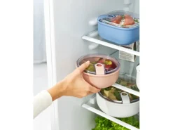 Rotho Frischhaltedose Ela Rund 0,75 l Rosa