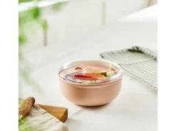 Rotho Frischhaltedose Ela Rund 0,75 l Rosa