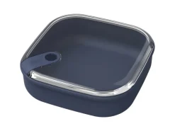 Rotho Frischhaltedose Ela Flach 1 l Dunkel-Blau