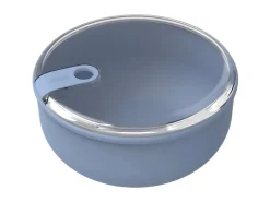 Rotho Frischhaltedose Ela Rund 1,8 l Horizontblau