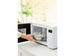 Rotho Frischhaltedose Nala Edelstahl Rund 0,6 l Mistletoe Green