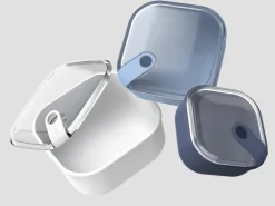 Rotho Frischhaltedosen-Set Ela Mehrfarbig 3-teilig