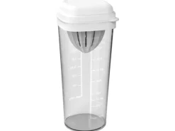 Rotho Küchenhelfer Loft 1 l Weiß-Transparent