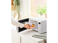 Rotho Kühlschrankdose Nala mit Kunststoffdeckel Glas Rund 2 l Mistletoe Green