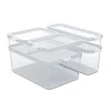 Rotho Kühlschrankorganizer-Set Cauma Transparent 5-teilig