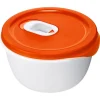 Rotho Mikrowellenschüssel Micro Clever 0,8 l Papaya