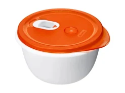 Rotho Mikrowellenschüssel Micro Clever 1,6 l Papaya