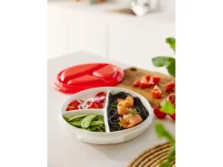 Rotho Mikrowellenteller Micro Clever 0,75 l Papaya