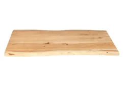 SAM Tischplatte Baumkante Akazie Natur 80 x 40 cm CURTIS