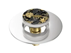 Sanilo Pop Up Waschbeckenstöpsel Golden Leaves