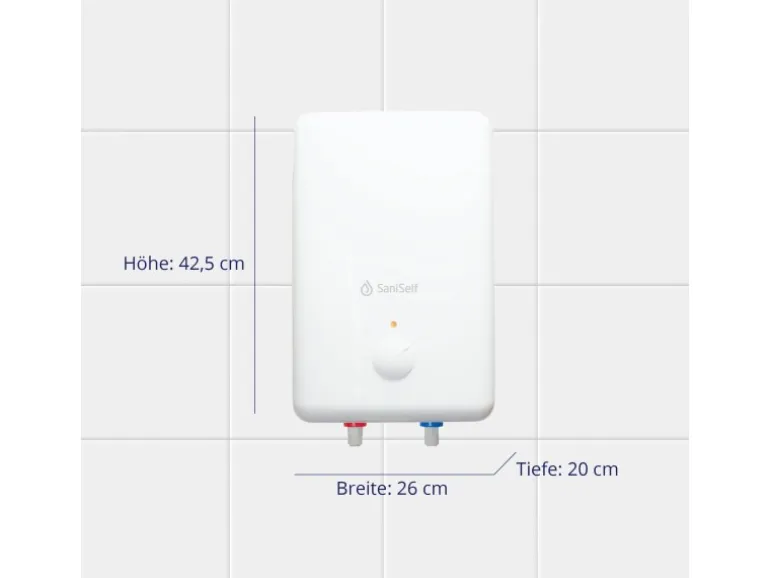 SaniSelf Kleinspeicher OTS-5 Basis Obertisch 5 l