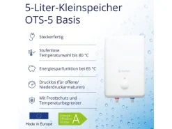 SaniSelf Kleinspeicher OTS-5 Basis Obertisch 5 l