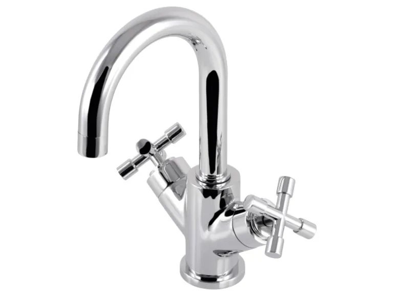 Sanitop-Wingenroth Waschtischarmatur Zweigriffmischer Sydney Chrom