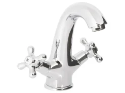 Sanitop-Wingenroth Wasserhahn Zweigriffmischer Athenas Chrom