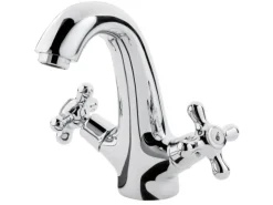 Sanitop-Wingenroth Wasserhahn Zweigriffmischer Athenas Chrom