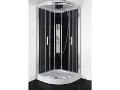 Sanotechnik Komplettduschkabine Trend 1 Chrom-Optik 210 cm x 90 cm